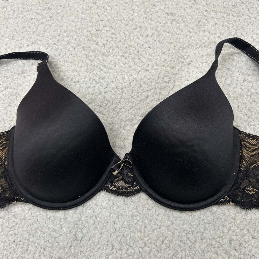 Maidenform Bra 36C Demi P09441 Comfort Devotion Embellished Demi Bra